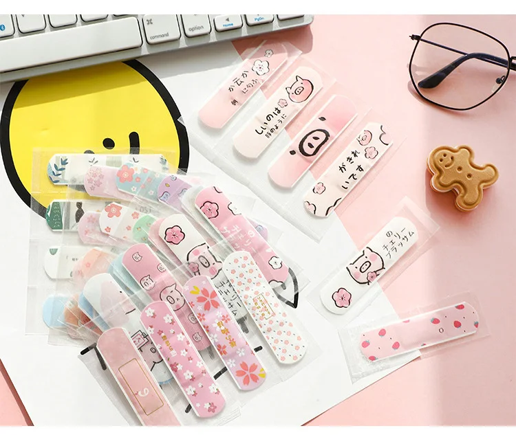 40pcs/80pcs/120pcs Cartoon Series CHILDREN'S Emergency Bandages Waterproof Bandages Medical Wound Hemostatic Patches