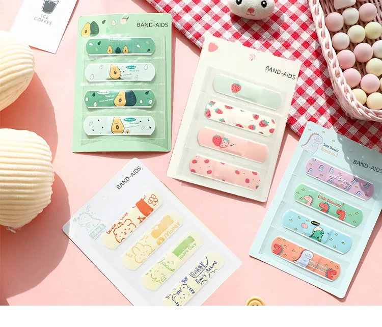 40pcs/80pcs/120pcs Cartoon Series CHILDREN'S Emergency Bandages Waterproof Bandages Medical Wound Hemostatic Patches
