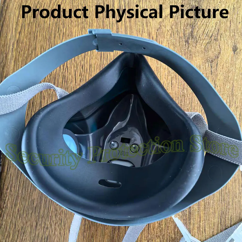 7503 7502 7501 Gas Mask Chemical Respirator Protective Mask Industrial Paint Spray Can Matched with 6000 Filter Anti Organic Gas