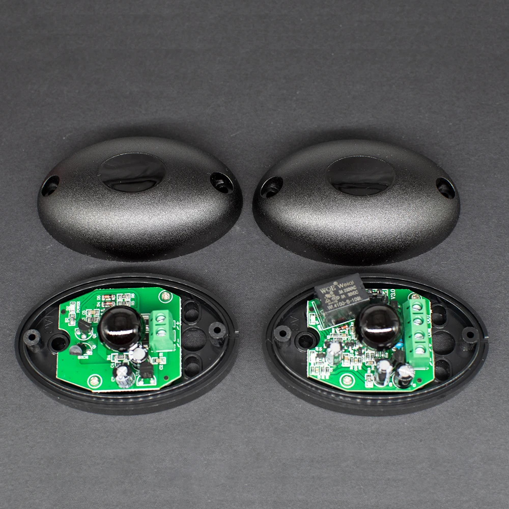 DC/AC 12-24V Sensor Alarm Infrared Beam Sensor Photocell 15m Detect Range Waterproof IP55 Photocell Automatic Gate Door Safety