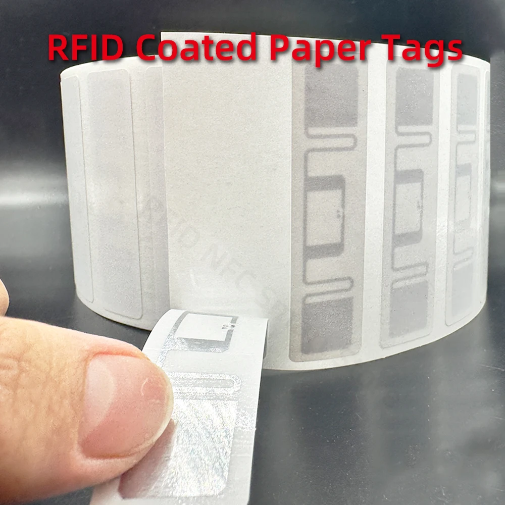 UHF RFID Tag 860-960MHz Long Range EPC Gen2 U9 Alien H9 Chip RFID Sticker Adhesive Sticker ISO18000 6C RFID UHF Wet Inlay 10pcs