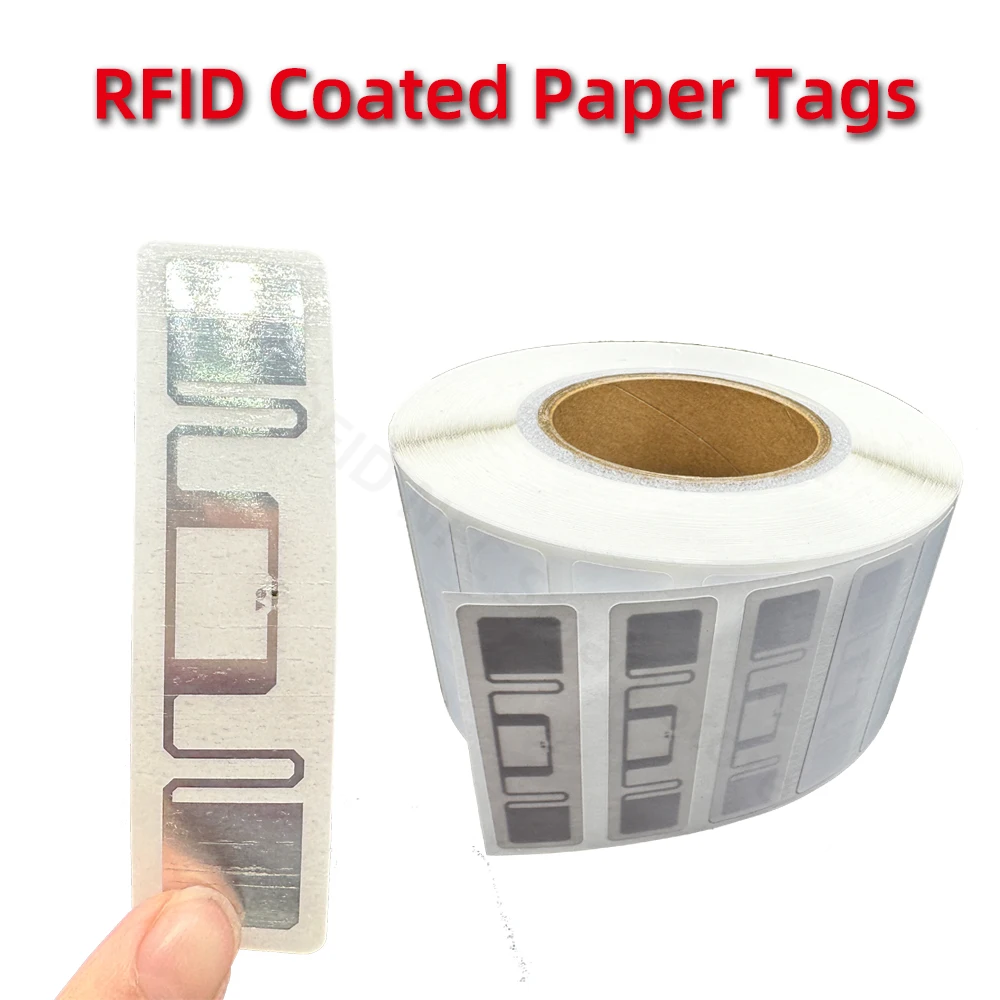 UHF RFID Tag 860-960MHz Long Range EPC Gen2 U9 Alien H9 Chip RFID Sticker Adhesive Sticker ISO18000 6C RFID UHF Wet Inlay 10pcs