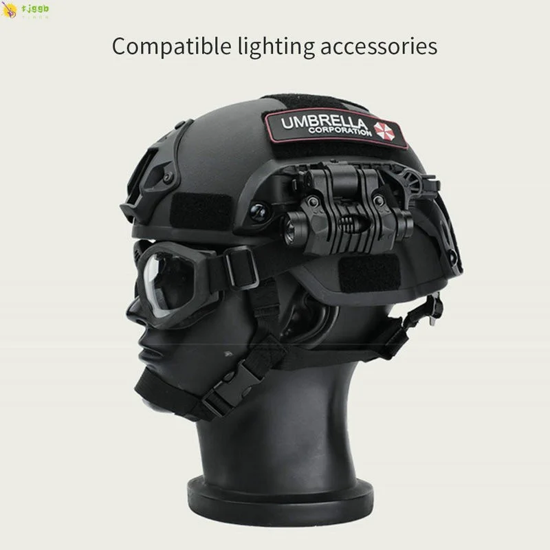 Military Helmet Kids Adults CS War Gaming Cosplay Outdoor Sports ABS Thickened Camouflage Army Helmet Head Protective Equipment
