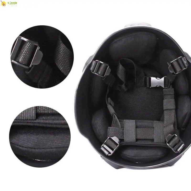 Military Helmet Kids Adults CS War Gaming Cosplay Outdoor Sports ABS Thickened Camouflage Army Helmet Head Protective Equipment
