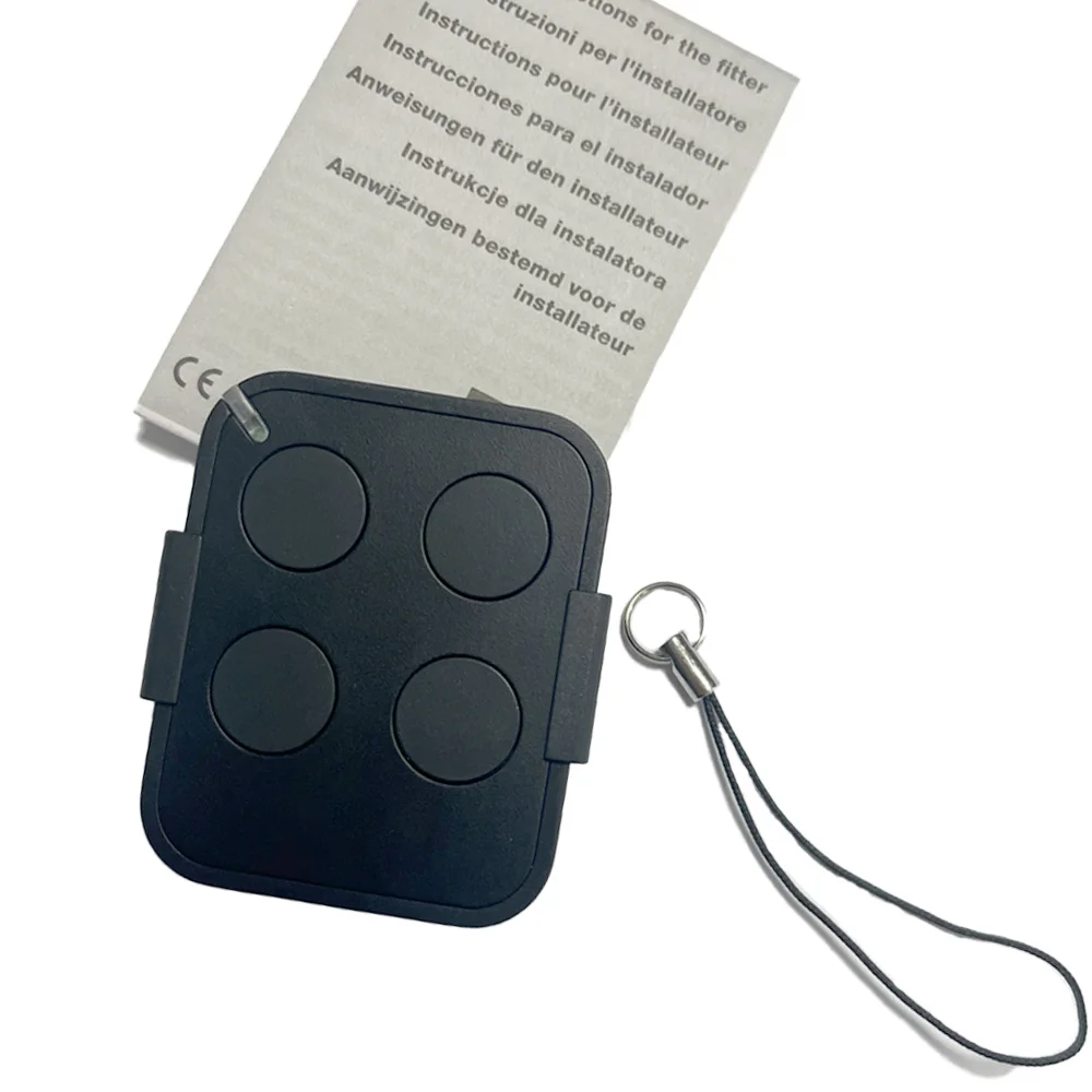 Garage Door Remote Control 433.92MHz Rolling Code For FL02RE FL04RE Wireless Handheld Control 433mhz Garage Door Opener