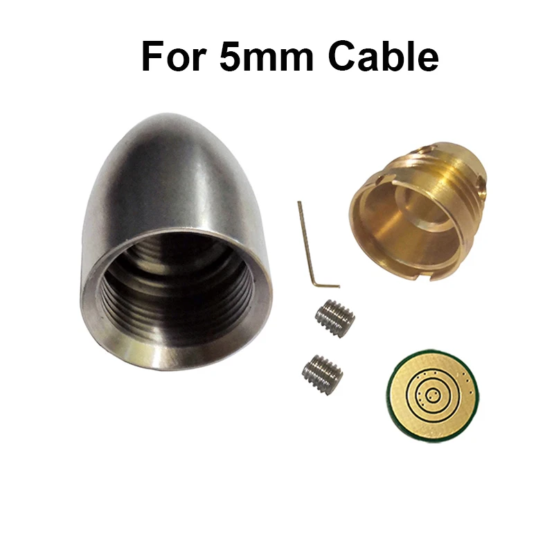 Female Connector Accessories,Pipe Sewer Pipeline Industrial Endoscope Camera Cable PCB Gasket Connection Line Repair Replacement