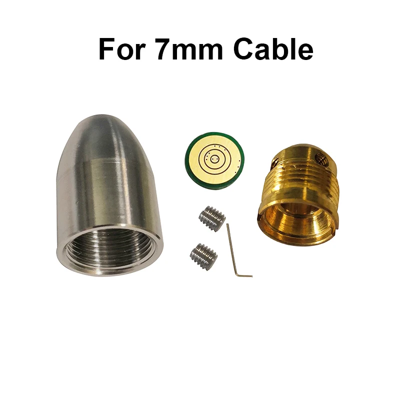 Female Connector Accessories,Pipe Sewer Pipeline Industrial Endoscope Camera Cable PCB Gasket Connection Line Repair Replacement