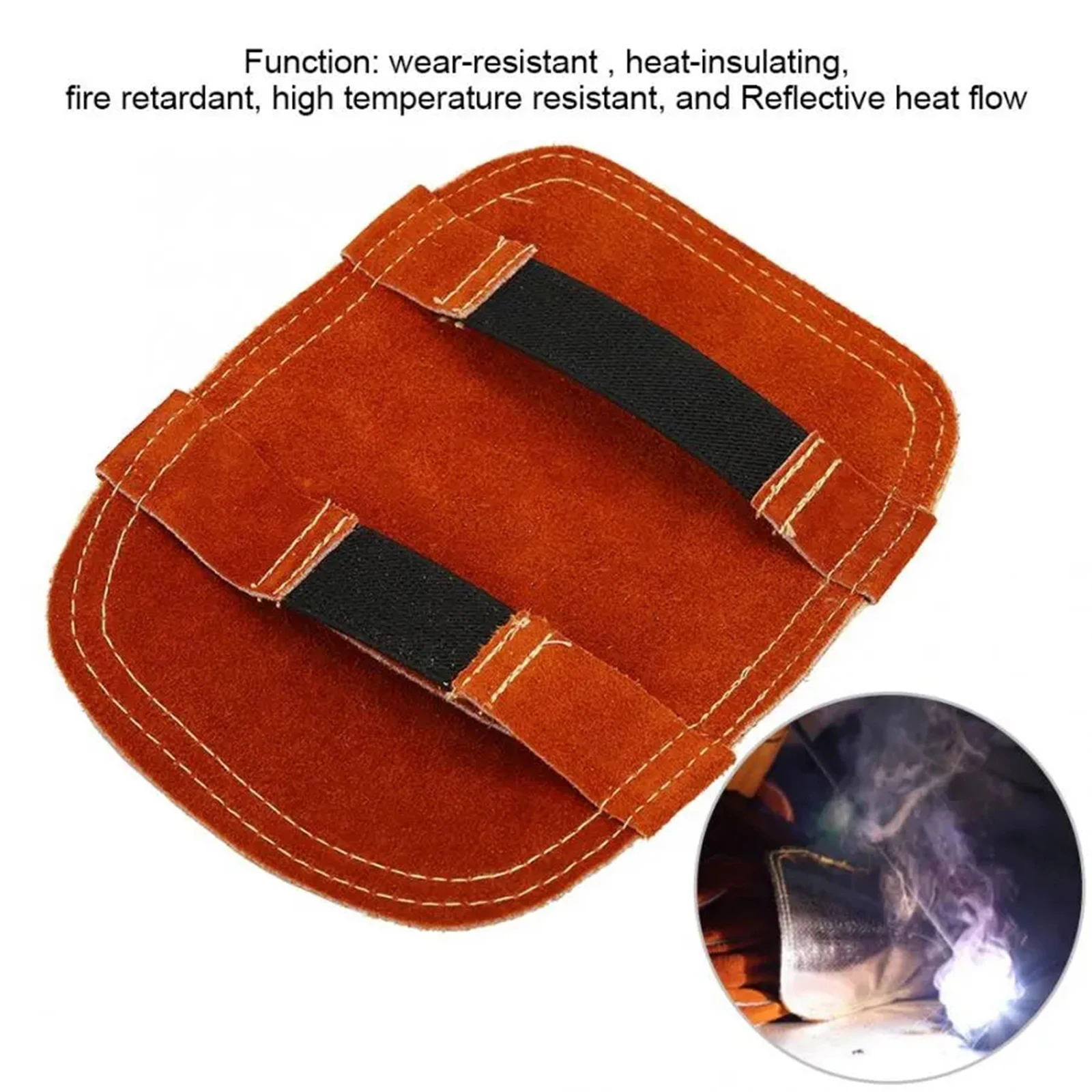 Fireproof Gloves Pad Welding Hand Pad Welding Glove Heat Shield for Cutting Camping Welder Furnace Metal Smelting Welding