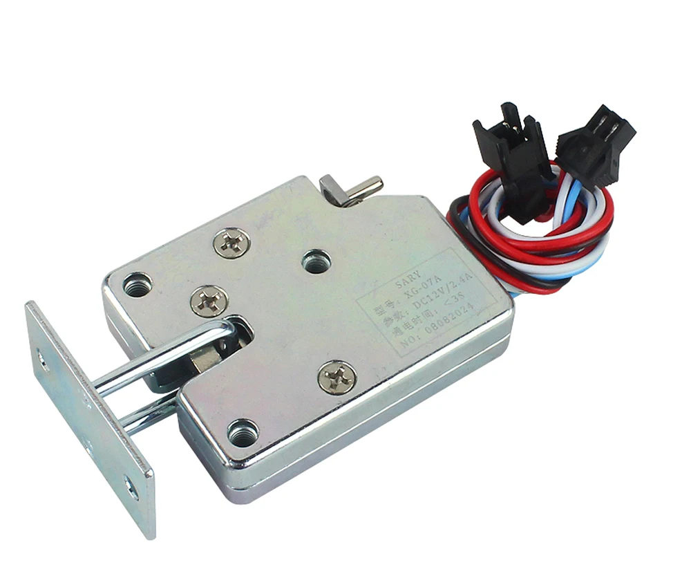 Mini locker door lock DC5v12v24v electric control lock small electronic lock smart mailbox lock magnetic lock
