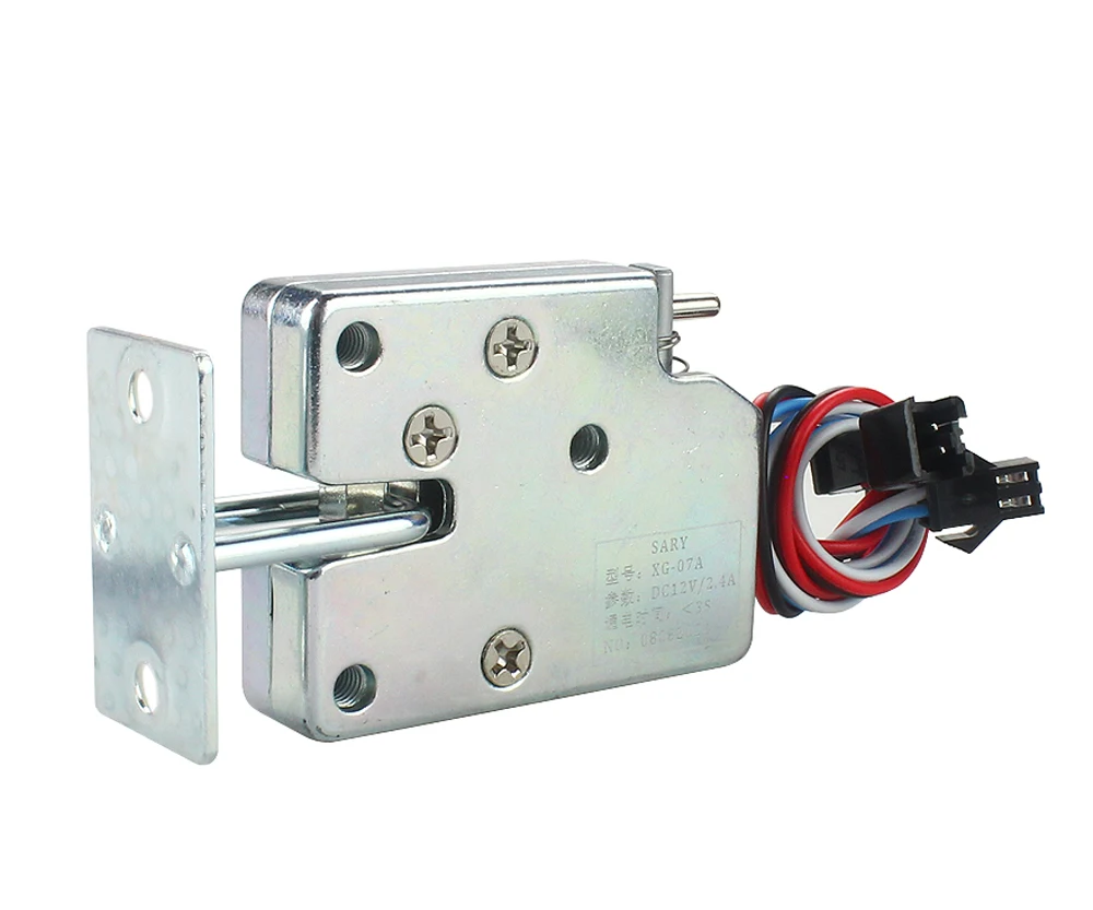 Mini locker door lock DC5v12v24v electric control lock small electronic lock smart mailbox lock magnetic lock
