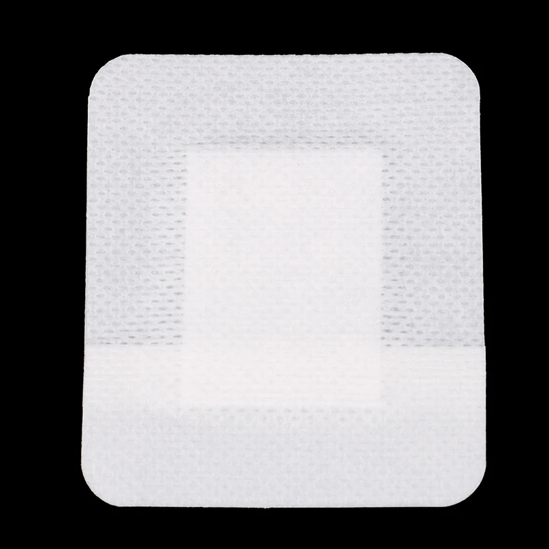 10Pcs Large Size Hypoallergenic Non-woven Medical Adhesive Wound Dressing Band aid Bandage Large Wound First Aid 6*7cm