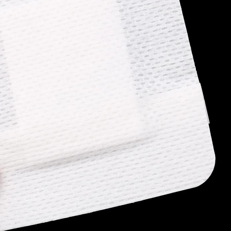10Pcs Large Size Hypoallergenic Non-woven Medical Adhesive Wound Dressing Band aid Bandage Large Wound First Aid 6*7cm