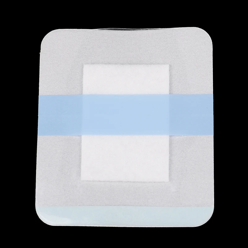 10Pcs Large Size Hypoallergenic Non-woven Medical Adhesive Wound Dressing Band aid Bandage Large Wound First Aid 6*7cm