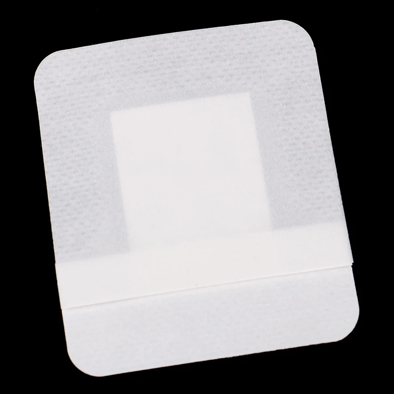 10Pcs Large Size Hypoallergenic Non-woven Medical Adhesive Wound Dressing Band aid Bandage Large Wound First Aid 6*7cm