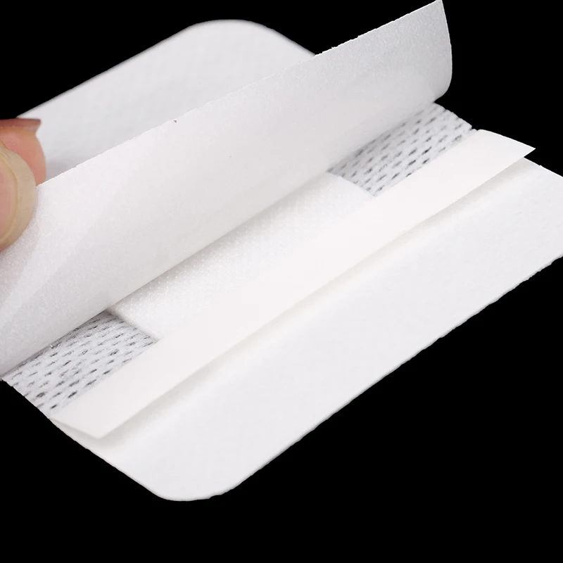 10Pcs Large Size Hypoallergenic Non-woven Medical Adhesive Wound Dressing Band aid Bandage Large Wound First Aid 6*7cm