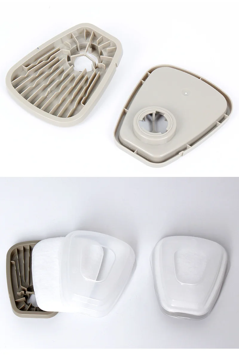 5N11 Cotton Filters For 6200/7502/6800 Gas Dust Mask Accessories 501 Filters Cover 603 Pre-Filter Adapter Replaceable Filters