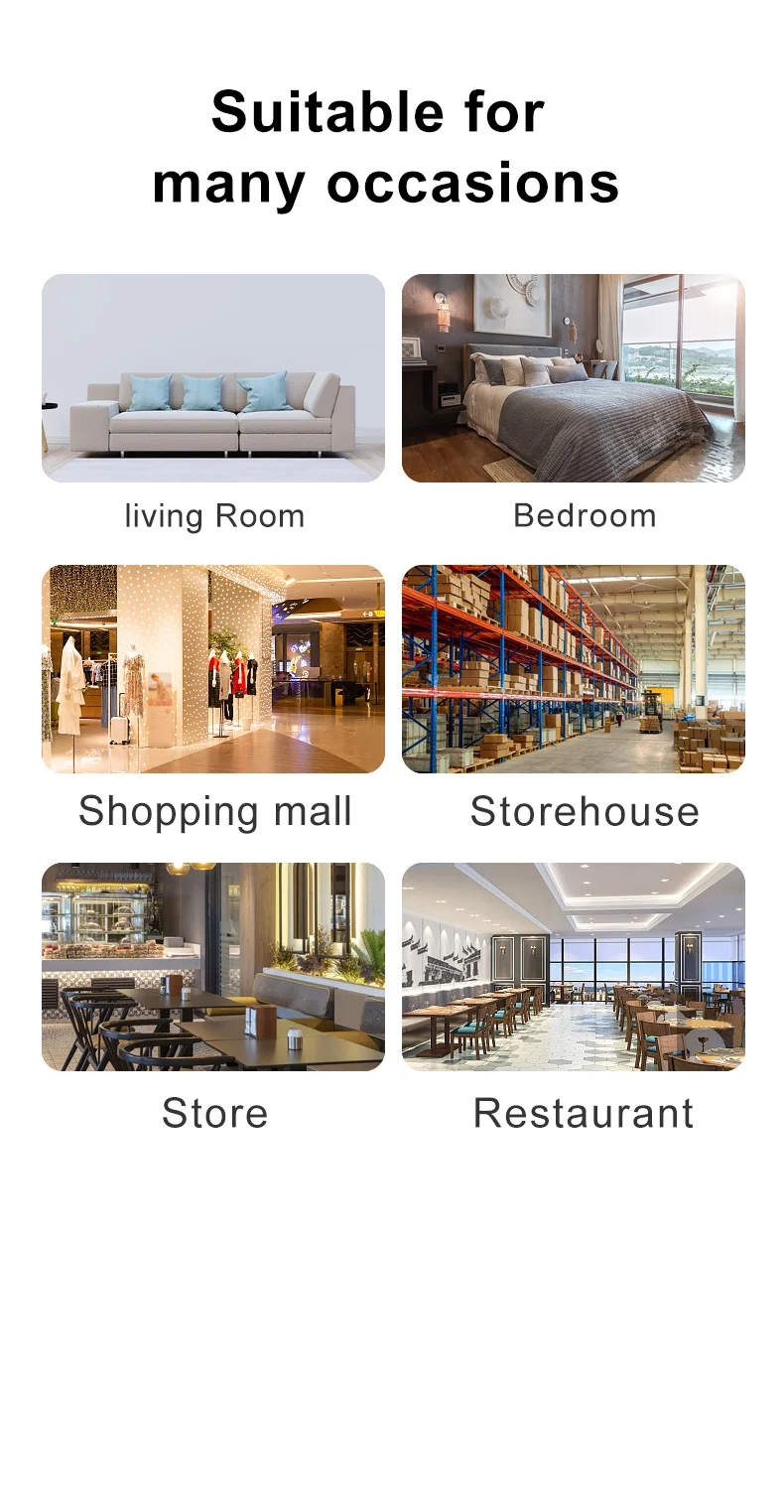 Fire Smoke Detector Sensor Portable Independent Fire Alarm Sensor Home/Office/Mall/Hotel/Restaurant Security Alarm System
