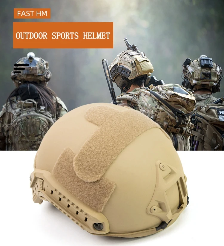 BOOIU FAST Helmet MH PJ BJ Airsoft TacticsHelmets ABS Outdoor CS Paintball Shooting Game Protective Equipment