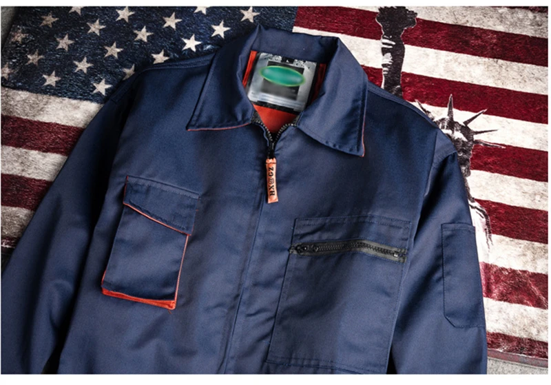 2023Work Overall Uniform Men Women Working Coveralls Welding Suit Car Repair Workshop Mechanic Plus Size Clothes