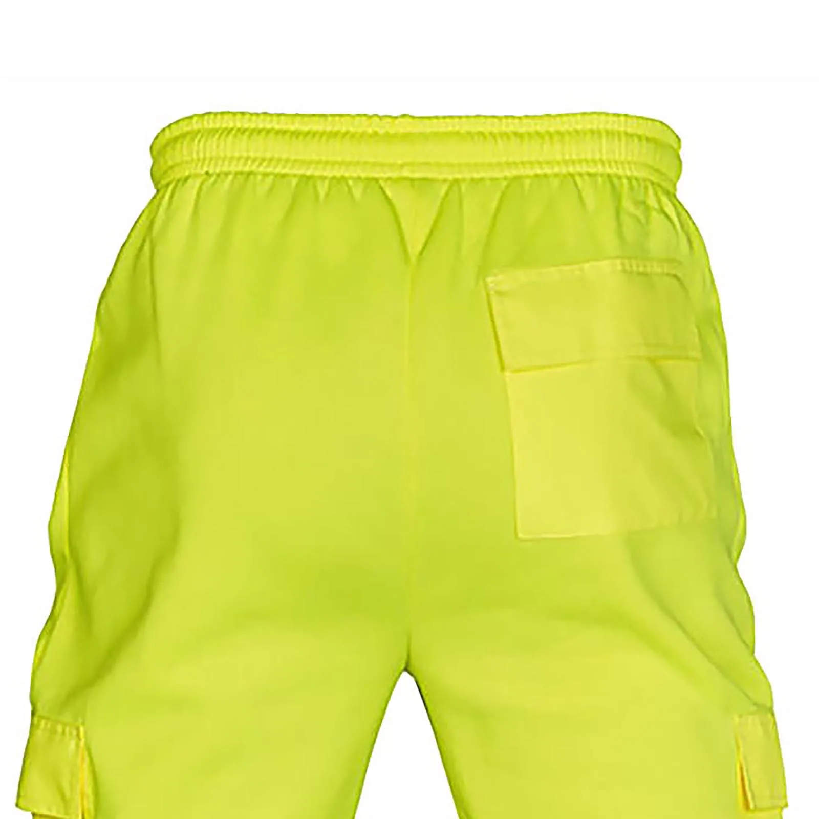 New Men'S Safety Work Clothes Casual Pants Road Work High Reflective Strips Pants High Visibility Overalls Joggers Workwear