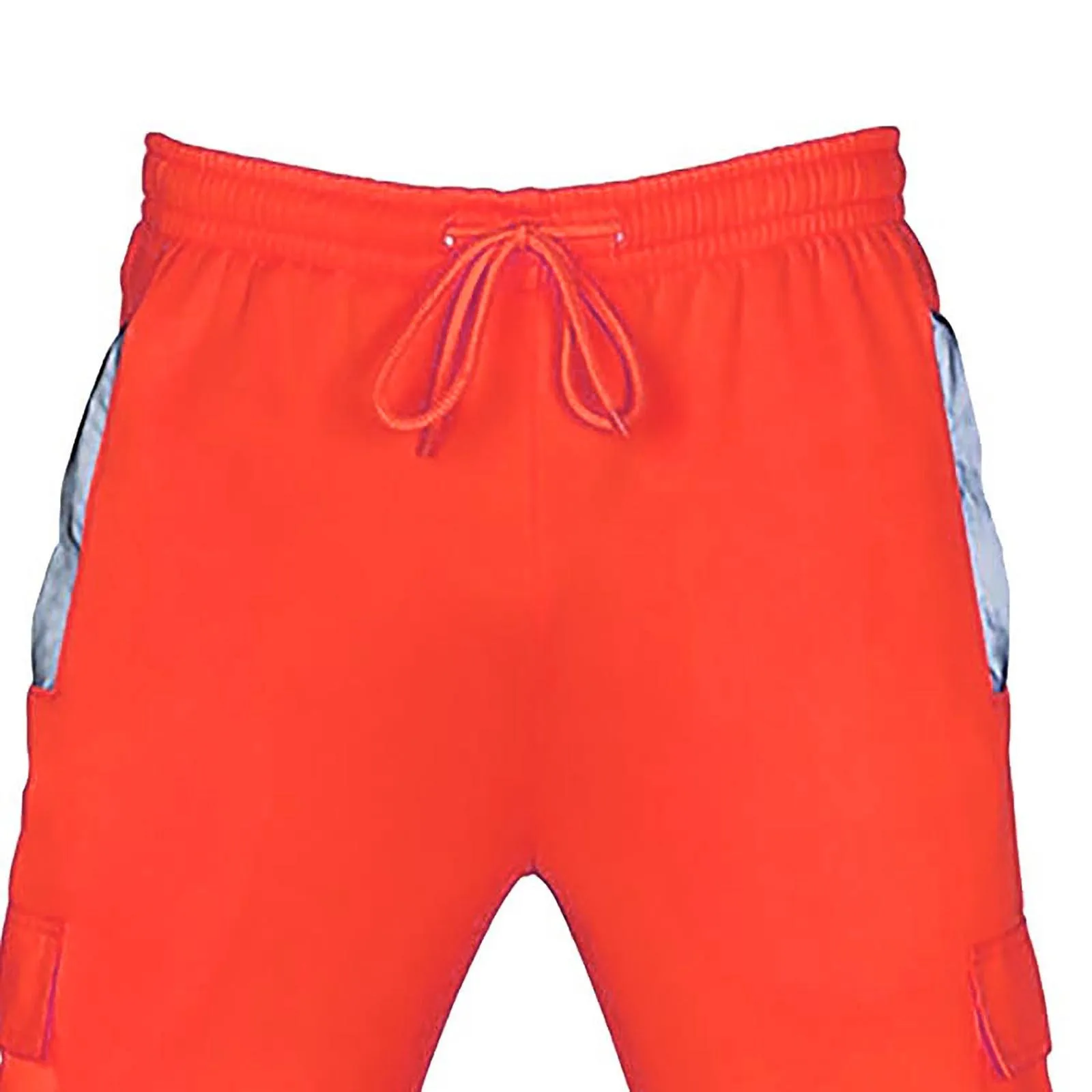 New Men'S Safety Work Clothes Casual Pants Road Work High Reflective Strips Pants High Visibility Overalls Joggers Workwear