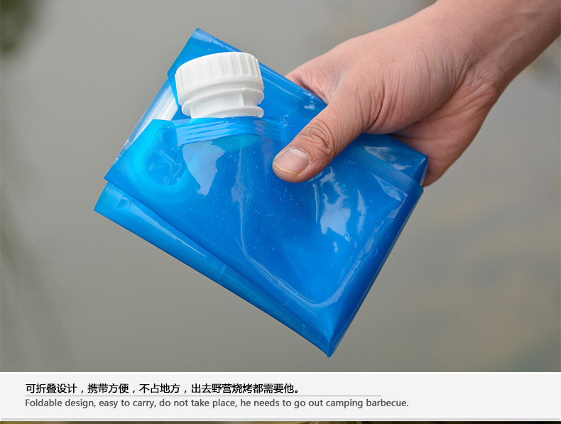 3L/5L/8L/10L/15L Outdoor Collapsible Bucket Foldable Water Bag Survival Water Storage Portable Water Carrier Container Camp Hiki