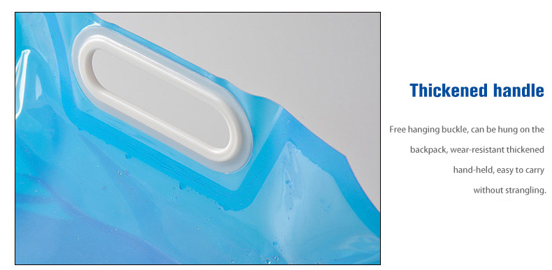 3L/5L/8L/10L/15L Outdoor Collapsible Bucket Foldable Water Bag Survival Water Storage Portable Water Carrier Container Camp Hiki