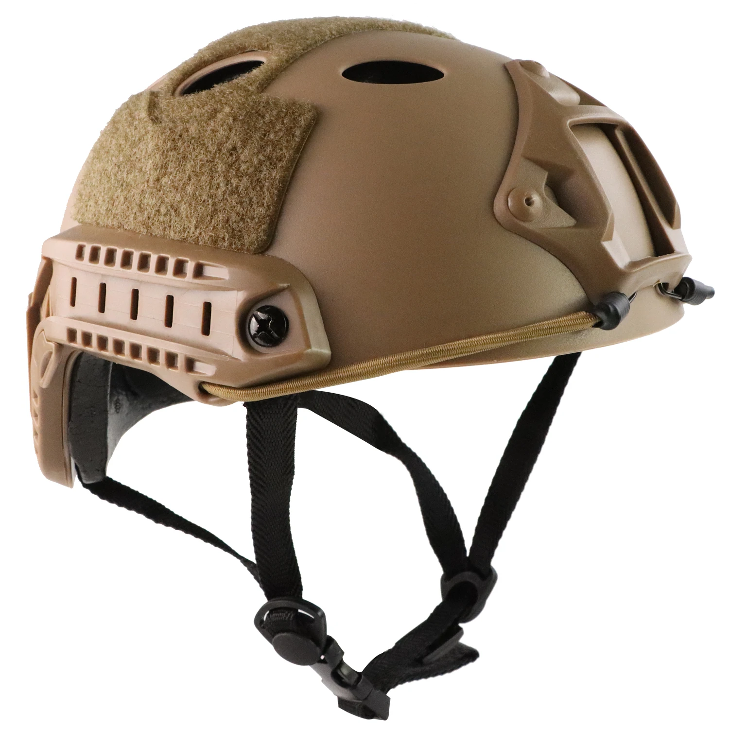 BOOIU Airsoft Fast Helmet PJ/MH Tactical Helmets CS Riding Shooting ABS Lightweight Helmet Protective Gear for Outdoor Sports