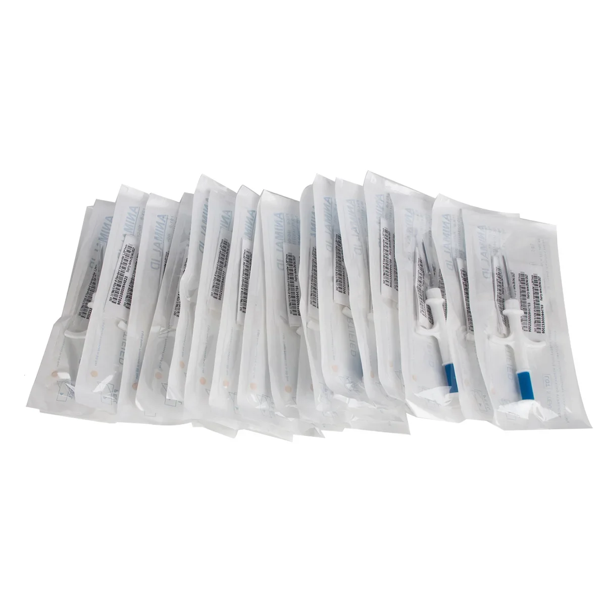 10/20pcs 134.2KHZ 2.12*12mm/1.4*8mm Microchip Animal RFID Tag With EM4305 Chip ISO11784/5 FDX-B For Fish Dog Cat Idetification
