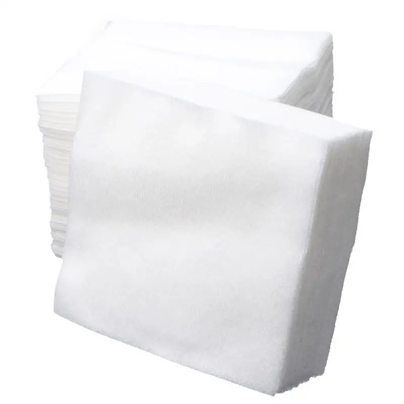 300PCS Flexible Breathable Non Woven Gauze Pads Sterile Gauze First Aid Supplies For Wound Care Unfolded Size 20 cm