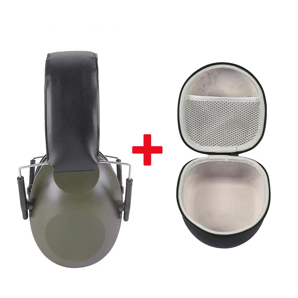 Foldable Headphones Shooting Earmuffs Tactical Anti-Noise Headphones Amplified Hearing Protection