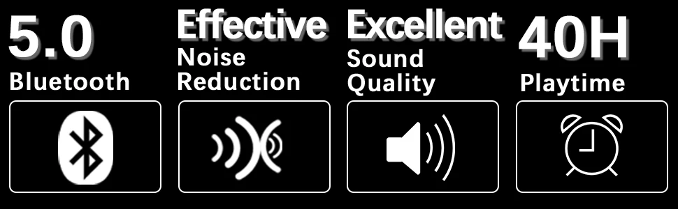 ZOHAN Hearing Protection Bluetooth Headphone Earmuffs Headphones Safety Noise Reduction 25dB NRR Protector for Mowing Music
