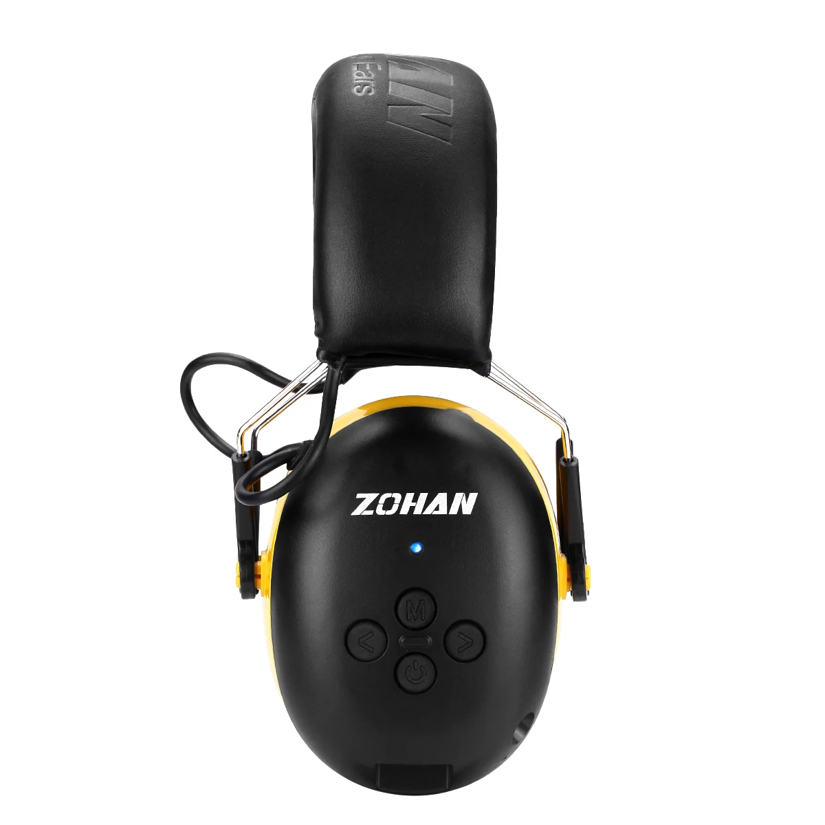 ZOHAN Hearing Protection Bluetooth Headphone Earmuffs Headphones Safety Noise Reduction 25dB NRR Protector for Mowing Music