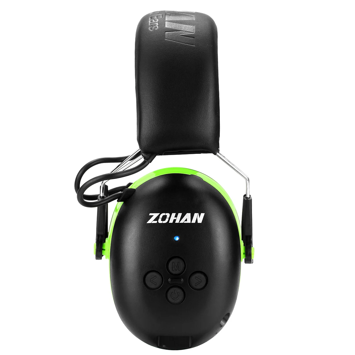 ZOHAN Hearing Protection Bluetooth Headphone Earmuffs Headphones Safety Noise Reduction 25dB NRR Protector for Mowing Music