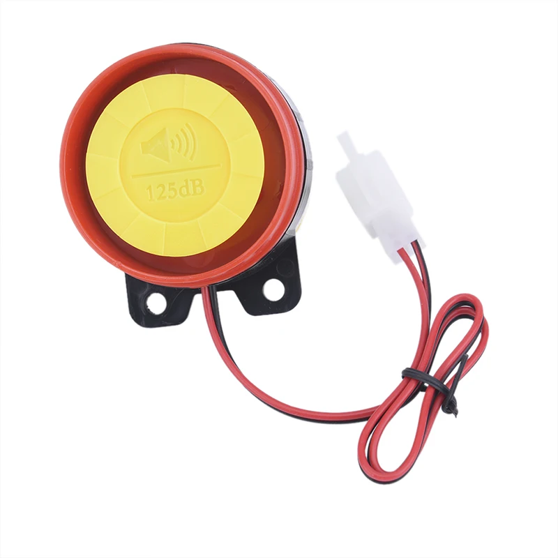 125dB Motorcycle Truck Bicycle Loud Horn 12V Electric Universal Air Raid Siren Alarm Safety Horn Accessories