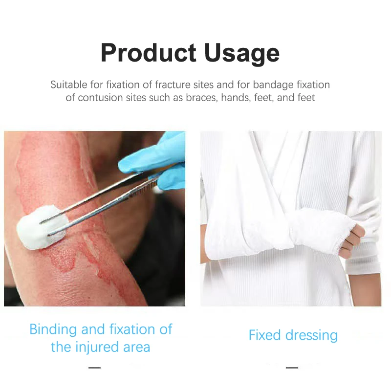 Medical Triangular Bandag Fracture Fixation Emergency Bandage First Aid Gauze Triangle Bandage