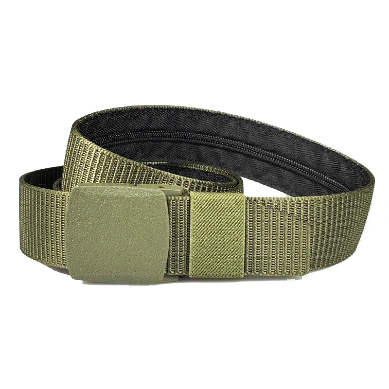 Travel Cash Anti Theft Belt Waist Bag Women Portable Hidden Money Strap Belt Wallet Waist Pack Men Secret Hiding Belt 120cm