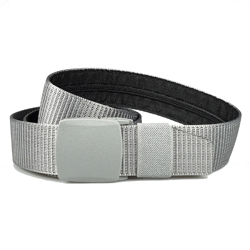 Travel Cash Anti Theft Belt Waist Bag Women Portable Hidden Money Strap Belt Wallet Waist Pack Men Secret Hiding Belt 120cm