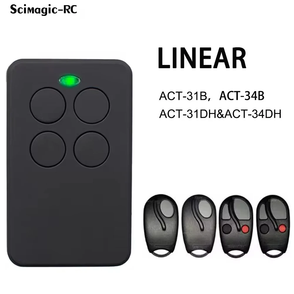 Clone Garage Remote Control ACT-31B ACT-34B ACT-31DH&ACT-34DH 433mhz 433.92mhz Gate Opener Transmitter Duplicator