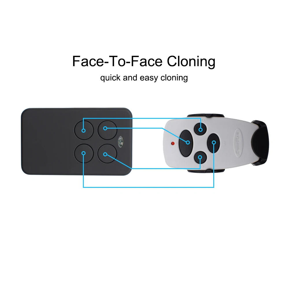 Clone Garage Remote Control ACT-31B ACT-34B ACT-31DH&ACT-34DH 433mhz 433.92mhz Gate Opener Transmitter Duplicator
