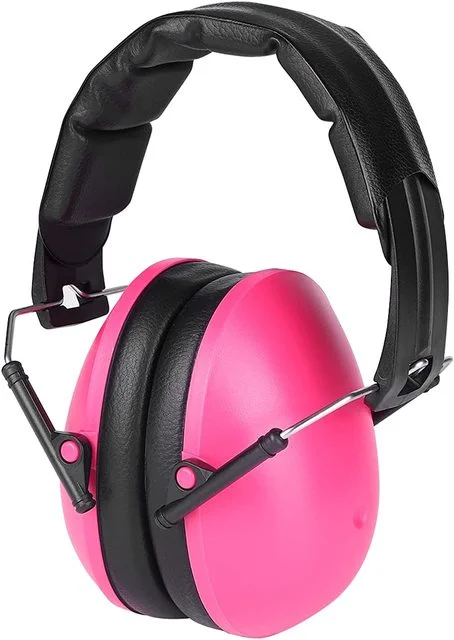 PVC+Sponge Adjustable Kids Child Baby Earmuffs Hearing Protection Ear Defenders Noise Reduction Safety For Sport Shooting