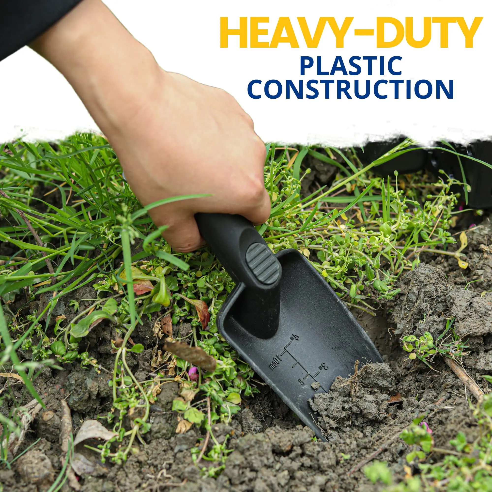 Metal Detector ABS Sand Scoop Shovel Set Steel Beach Digging Filter Underground Metal Treasure Detecting