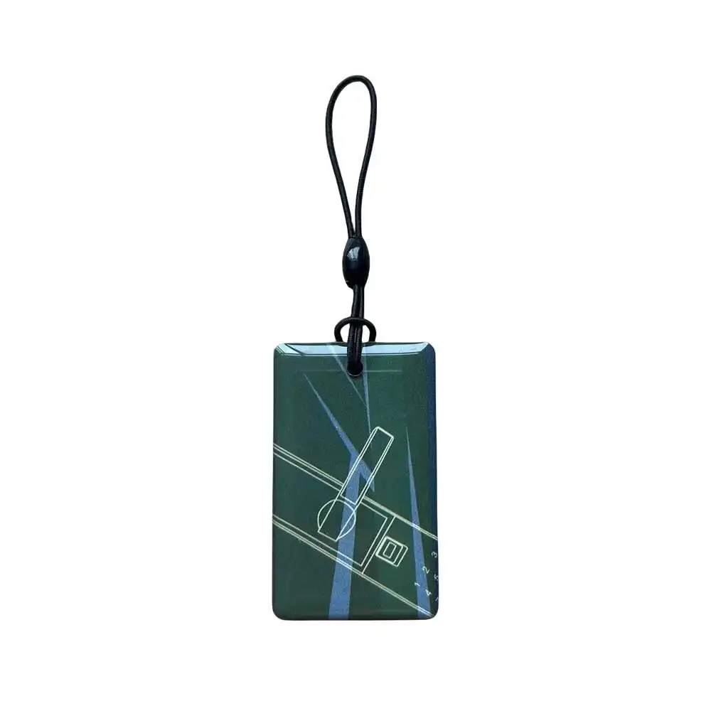 Multiple Options UID 13.56Mhz NFC Rewritable RFID IC Tag Keyfobs Keychain Changeable 1K S50 Access Control Card Random Pattern