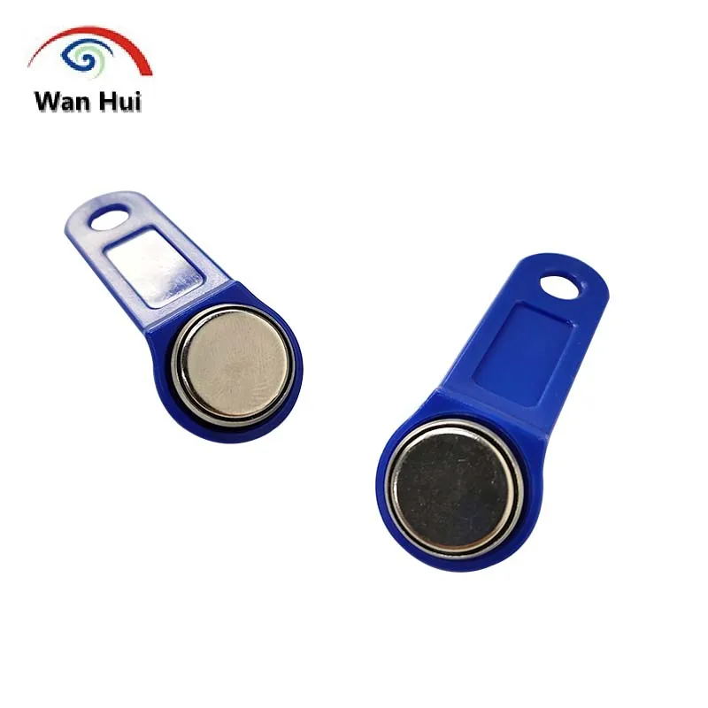 100pcs Dallas DS1990A DS1990A-F5 TM1990 TM1990A TM iButton READ-ONLY Touch Memory Key for Electronic Lock Door Access IB Tag