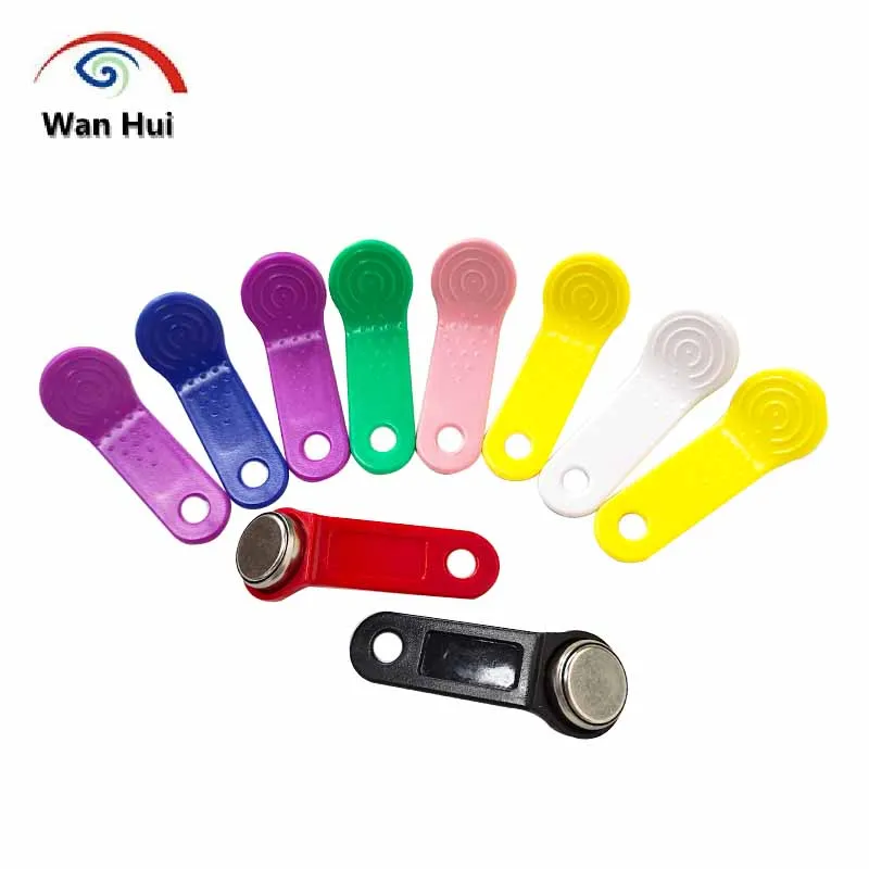 100pcs Dallas DS1990A DS1990A-F5 TM1990 TM1990A TM iButton READ-ONLY Touch Memory Key for Electronic Lock Door Access IB Tag