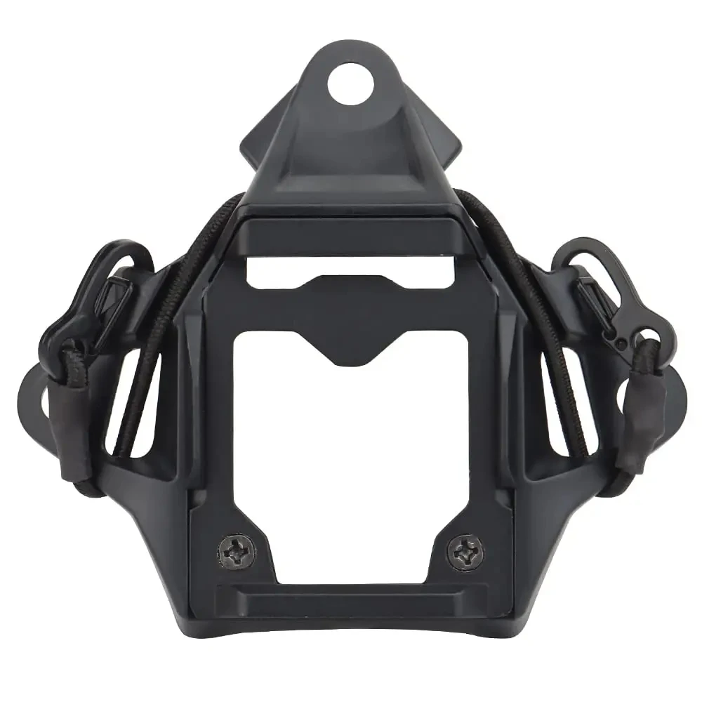 BOOIU Tactical Helmet Mount Adapter Night Vision Aluminum Alloy with Hook Rope NVG Helmet Bracket Accessories for FAST Helmet