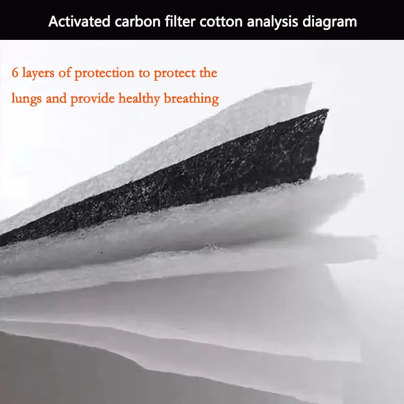 New 3701 Activated Carbon Particle Filter Cotton Fit For 8016/3200 Dust Mask Respirator Spray Paint Mining Carpenter Polishing