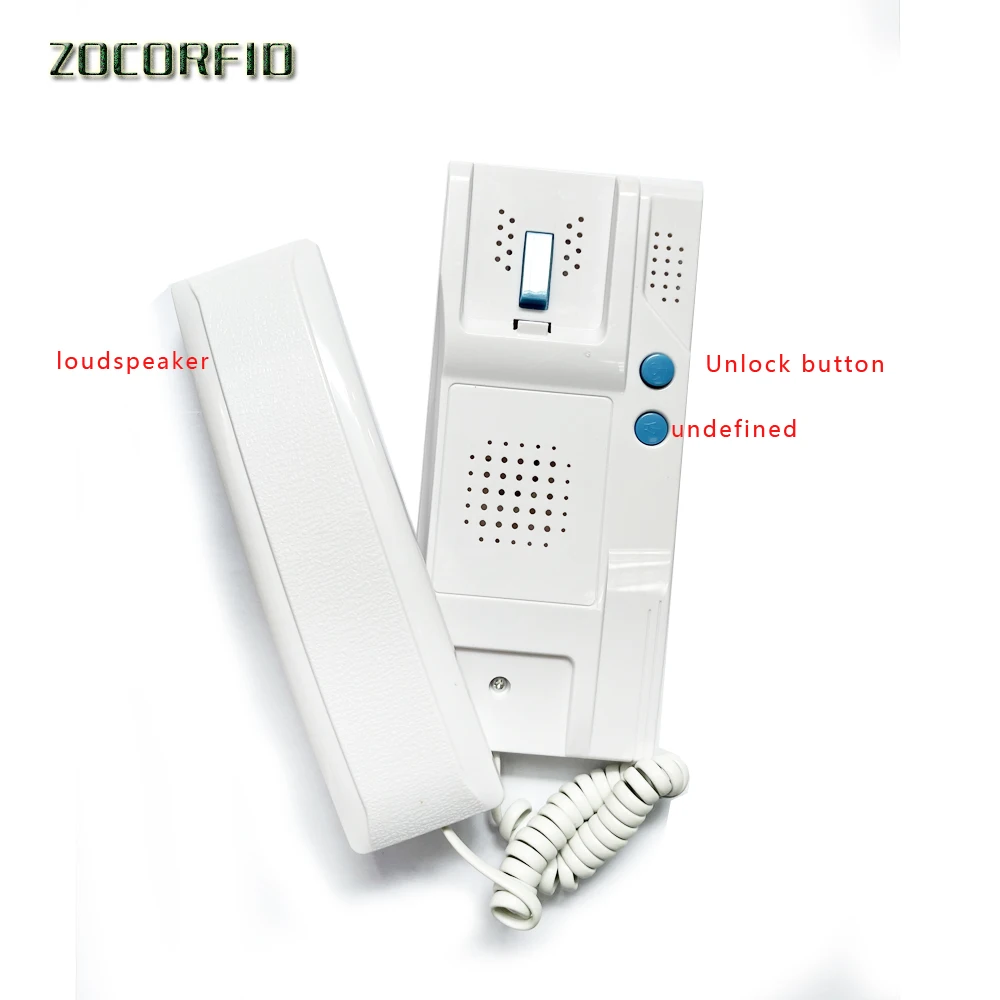 Top quality apartments intercom system home security audio door phone indoor unit Phone Intercom Doorbell System