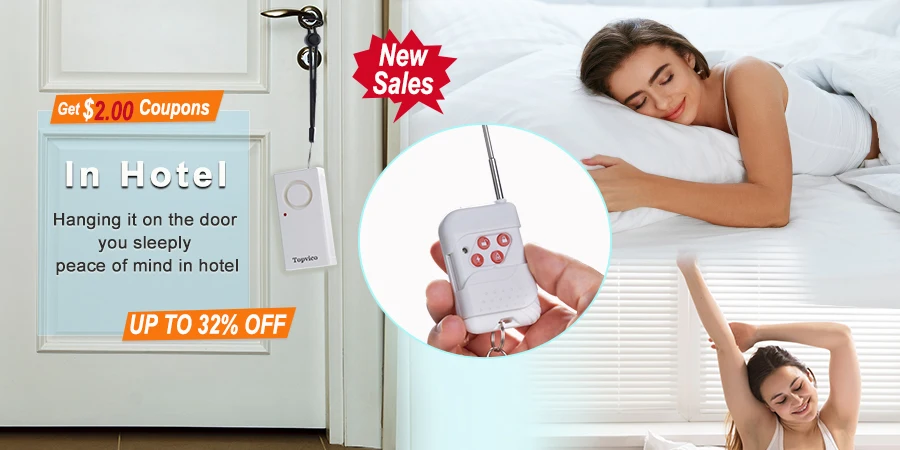 Topvico1/2/3pcs SOS Panic Button RF 433mhz Emergency Button Elderly Alarm Keychain Controller Old People GSM WIFI Home Alarm