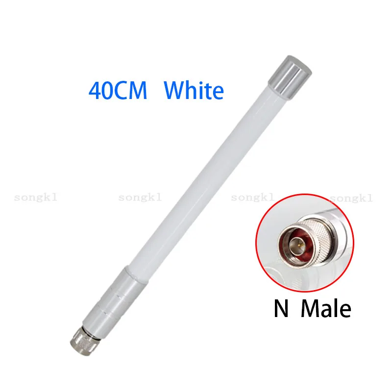 2.4G/ 5.8g Dual-band Route OMNI High-gain Antenna N Male 5G R AP Base Station WIFI Outdoor Waterproof Glass Fiber Antenna